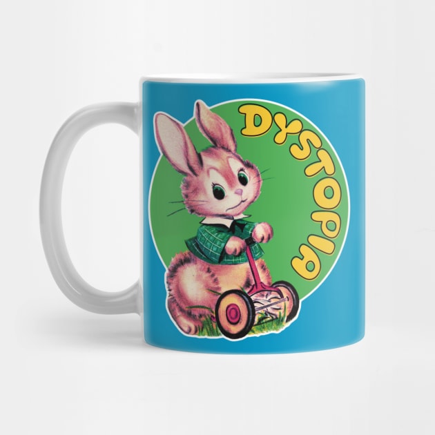 Dystopia Lawn Mower Bunny by Hard Cringe